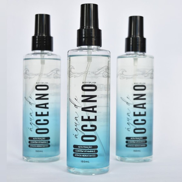 BODY SPLASH AGUA DE OCEANO -  BE BLACK