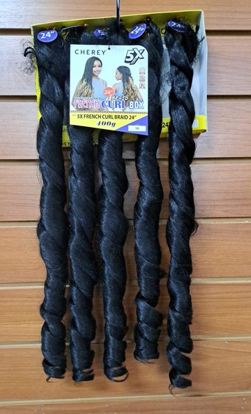 FRENCH  CURL BRAID 400G 1B