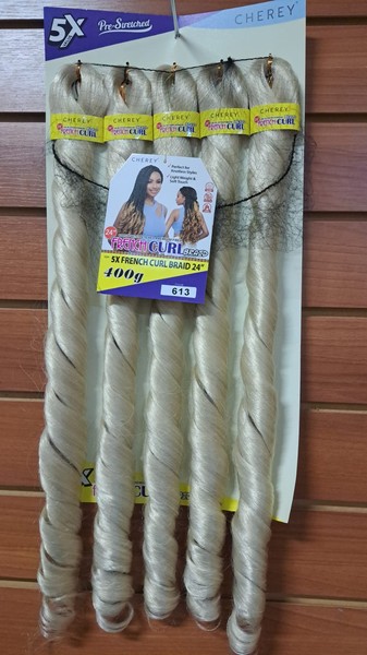 FRENCH  CURL BRAID 400G 613
