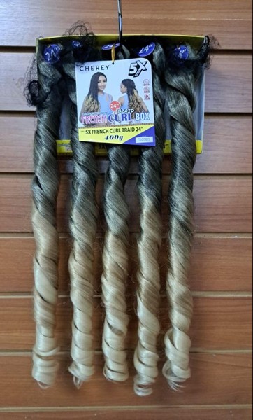 FRENCH  CURL BRAID 400G T2/27/613
