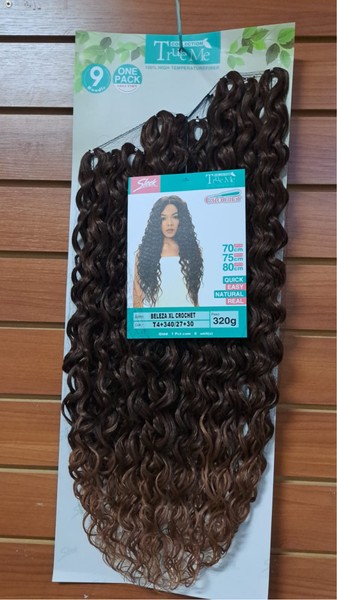 CABELO BELEZA XL CROCHET  T4+340/27+30