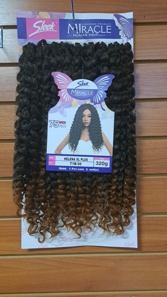 CABELO HELENA XL PLUS CROCHET -SLEEK T1B/30
