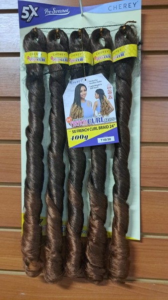 FRENCH  CURL BRAID 400G T1B/27