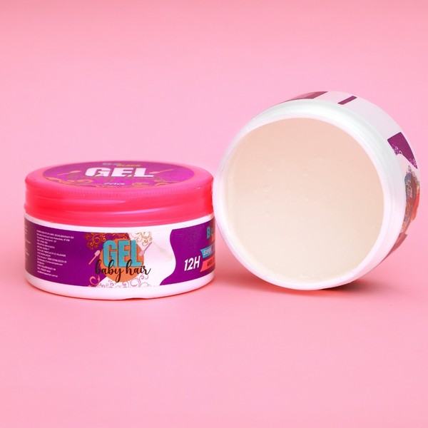 GEL PARA BABY HAIR BE BLACK  70 GR 