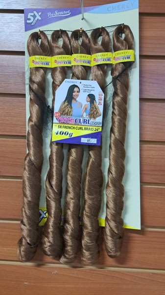 FRENCH  CURL BRAID 400G 27