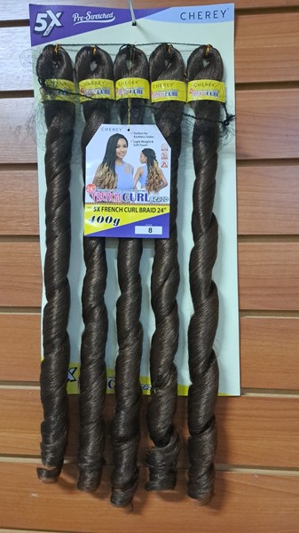 FRENCH  CURL BRAID 400G 8