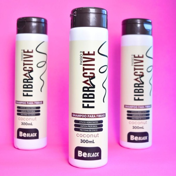 SHAMPOO FIBRA ACTIVE BE BLACK