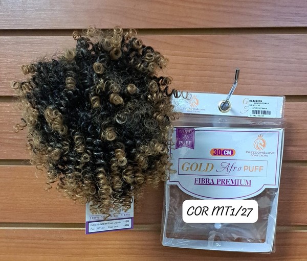 AFRO PUFF GOLD MT1B/27